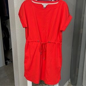 Tommy Bahama Dress Vibrant Red Tunic Top